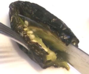 Roasting and Peeling Hot Peppers 006