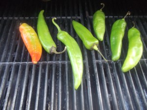 Roasting and Peeling Hot Peppers 034