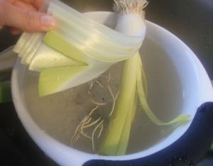 Olive Oil Braised Leeks 011