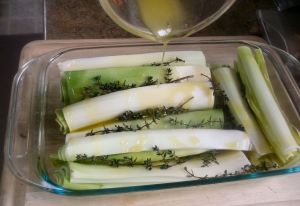 Olive Oil Braised Leeks 027