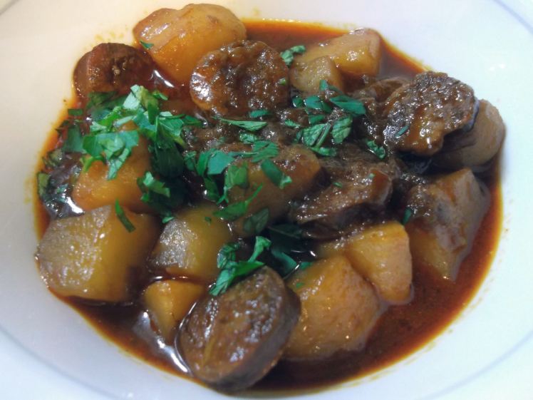 Rioja-Style Potatoes with Chorizo