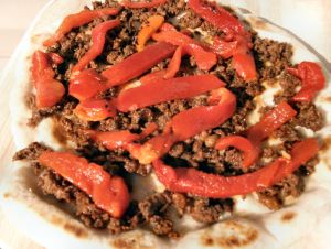 Chorizo Egg Pizza 013