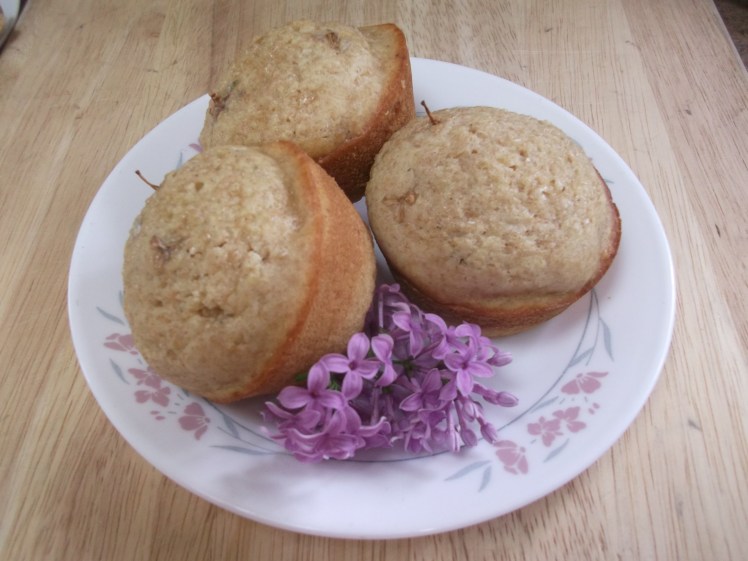 Lilac Muffins