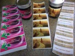 Vinegar labels 3