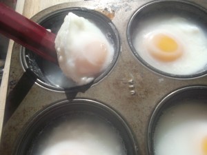 Poached eggs in oven 007